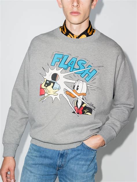 gucci donald duck sweatshirt